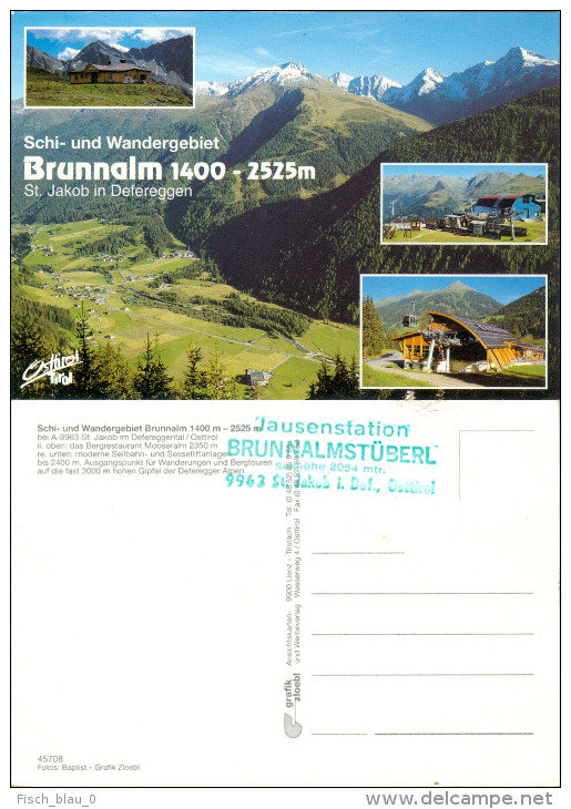 AK Osttirol Tirol Brunnalm Mooseralm 9963 Sankt Jakob In Defereggen St. I. Im The Tyrol Österreich Austria Autriche - Matrei In Osttirol