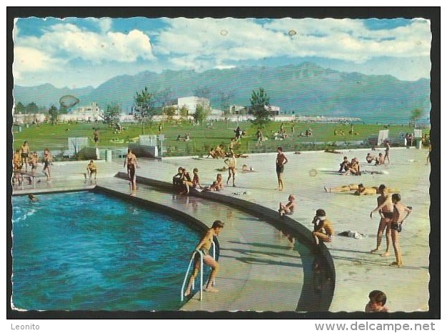 OUCHY Lausanne Bellerive-Plage Piscine 1973 - Bellerive