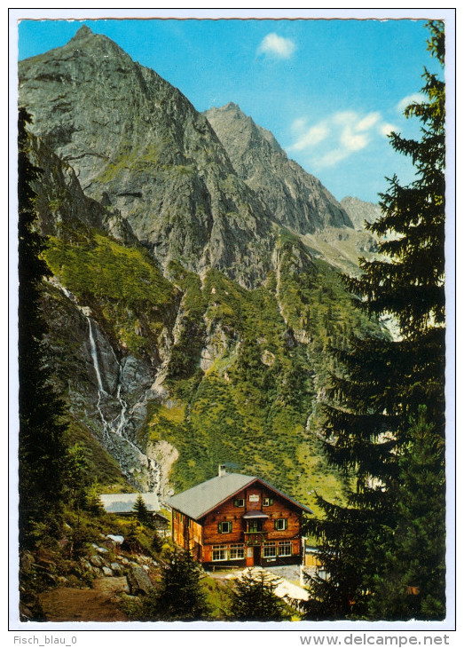 AK Tirol Grawand-Hütte Zillertal Gr. Greiner Schutzhütte Schutzhaus Berghütte Schutzhütte Wanderhütte Österreich Tyrol - Zillertal