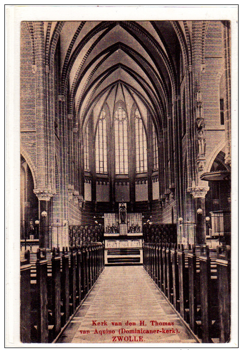 Zwolle Kerk Van Den H.Thomas Van Aquino (Dominicaner-Kerk) - Zwolle