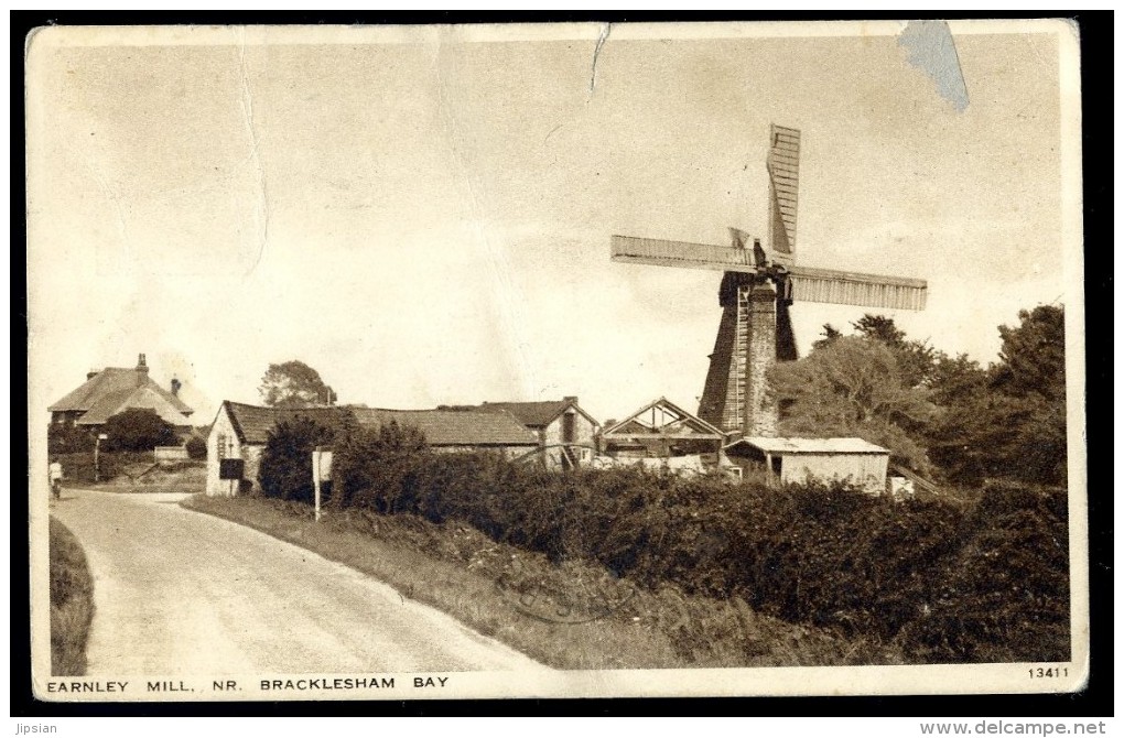 Cpa Angleterre Earnley Mill Nr Bracklesham Bay   HIV8 - Chichester