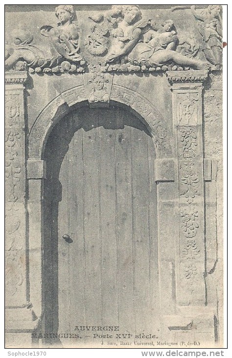 AUVERGNE - 63 - PUY DE DOME - MARINGUES - Porte Du XVIème Siècle - Maringues