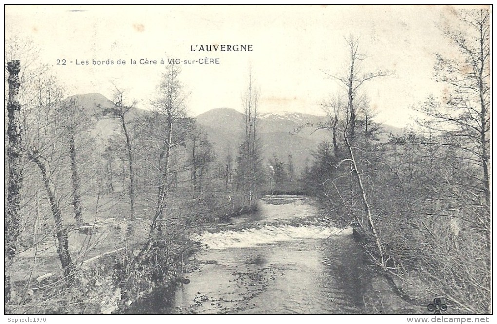 AUVERGNE - 63 - PUY DE DOME - VIC SUR CERE - Les Bords De La Cère - Vic Le Comte