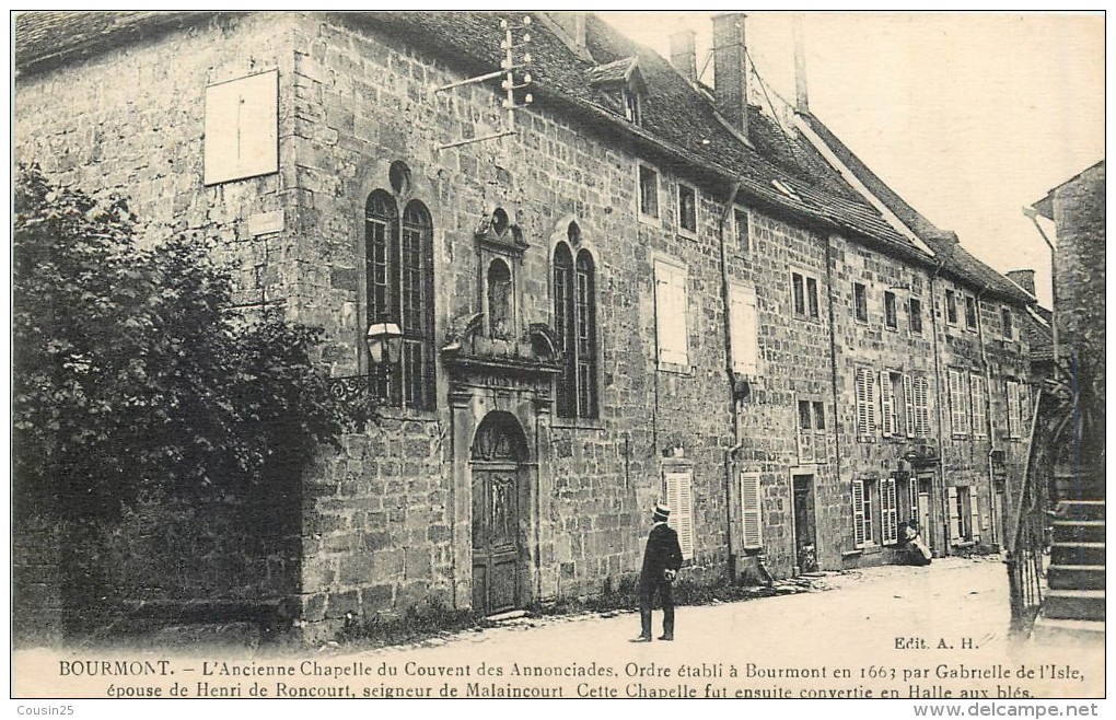 52 BOURMONT - L'Ancienne Chapelle Du Couvent - Bourmont