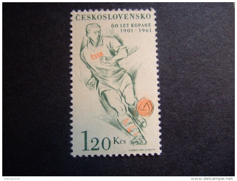 CZECH REPUBLIC     1961   MICHEL 1249  SOCCER      MNH **    (0549-NVT) - Ungebraucht