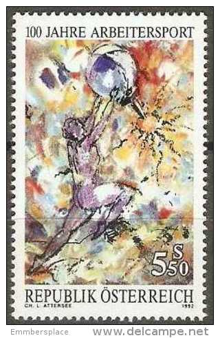 Austria - 1992 Worker's Sports 5.50s MNH **          Sc 1559 - Unused Stamps