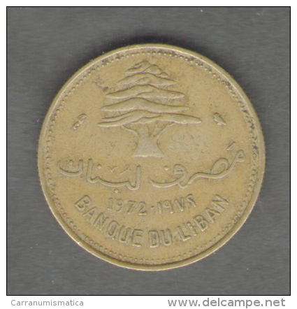 LIBANO 10 PIASTRES 1972 - Liban