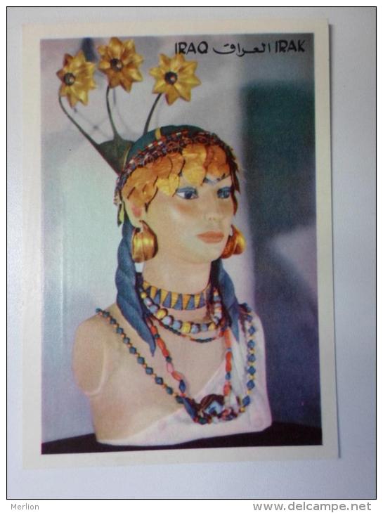 IRAQ - Irak - Royal Cemetery Of Ur  -Hair Dress Of A  Woman   Sent From Belgium  D119777 - Iraq