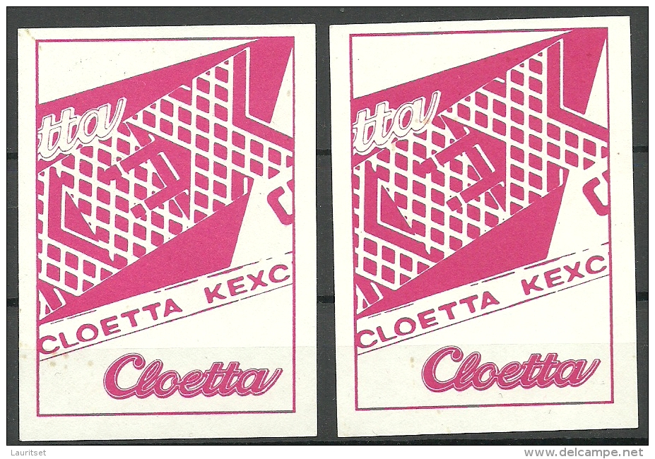 Aufkleber Stickers Hockey Eishockey Cloetta - Autres & Non Classés