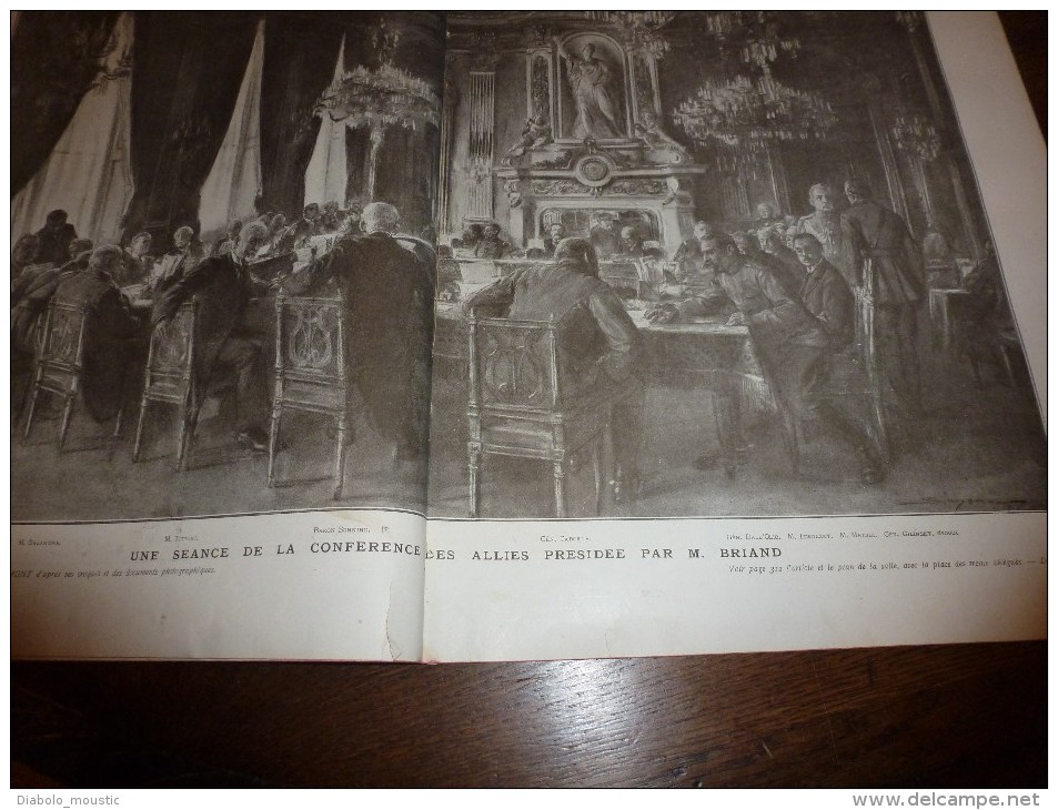 1916 GUERRE MONDIALE :Prince ALEXANDRE De SERBIE; Jouet Allemand  "Le Village Français Bombardé" (Das Zerschossene Dorf - L'Illustration