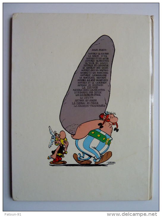 Astérix, La Grande Traversée, En EO, Edition \"au Menhir\" 1975, Etat Moyen - Astérix