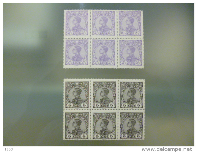 D.MANUEL II - Unused Stamps