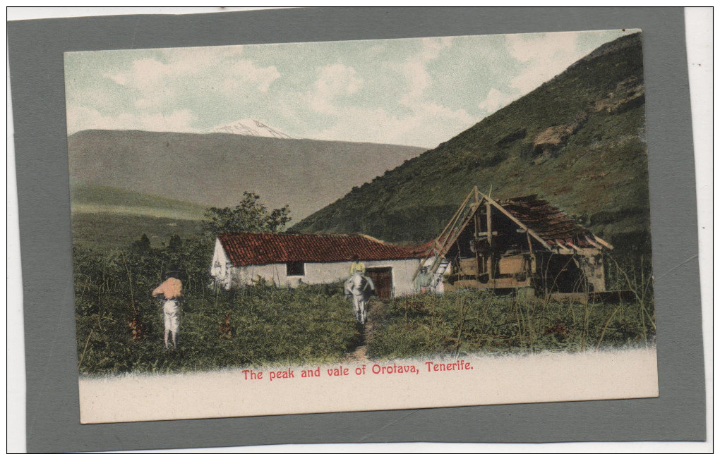 Tenerife ; The Peak And Vale Of Orotava , Cerca 1910 - Tenerife