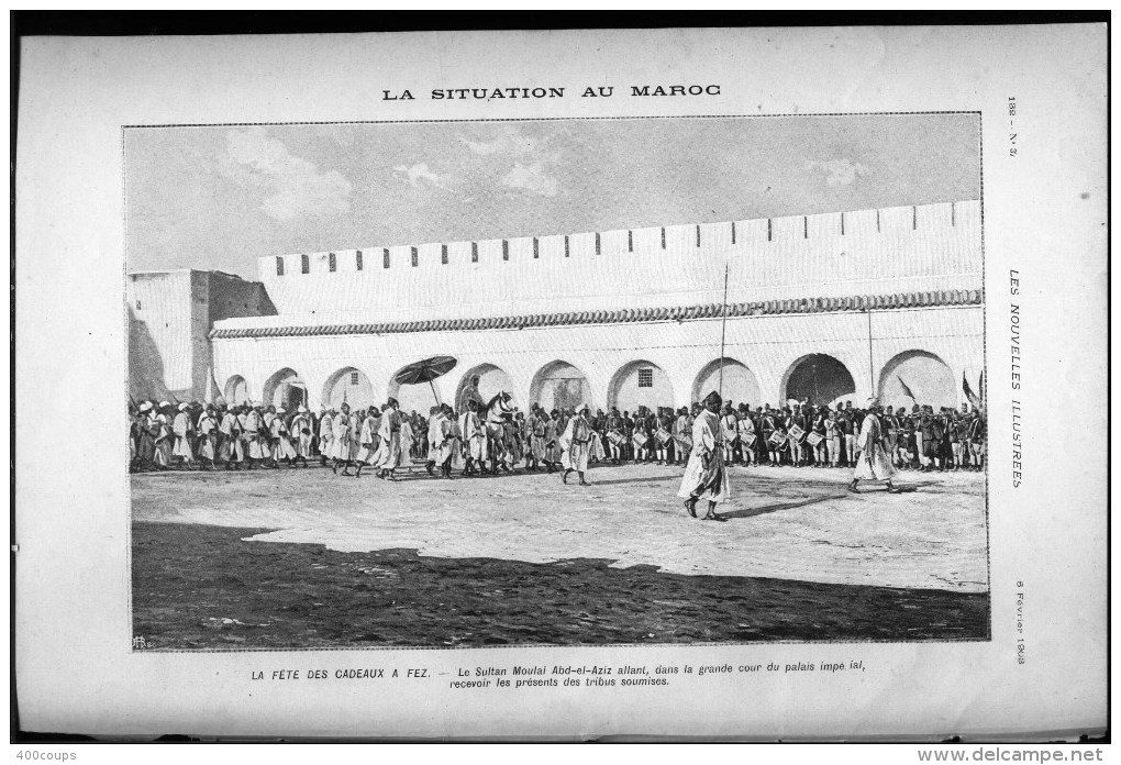 De 1903 - Article/photogravure - Les  évênements Du Maroc - - Unclassified