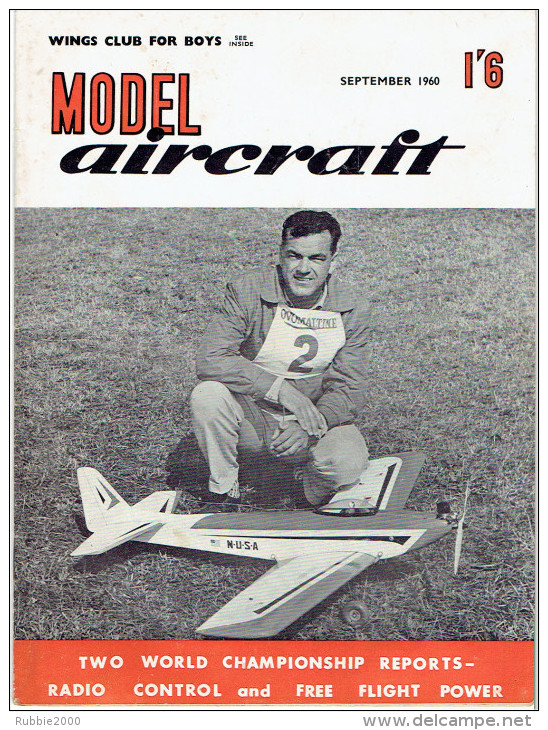 MODEL AIRCRAFT SEPTEMBER 1960 - Gran Bretagna