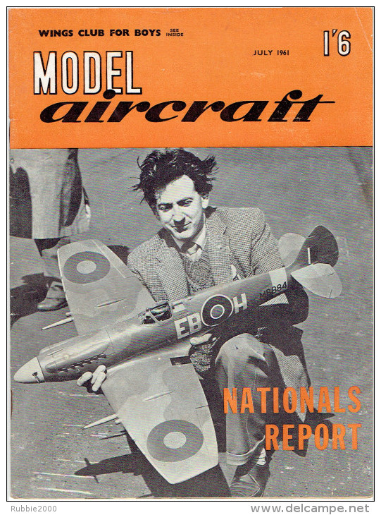 MODEL AIRCRAFT JULY 1961 - Grande-Bretagne