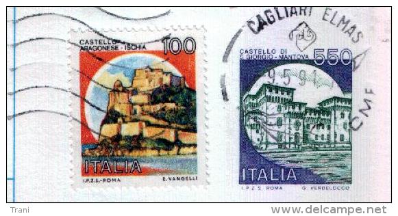 CAGLIARI ELMAS  -  Anno 1991 - Stempel & Siegel