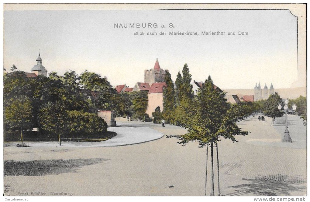 [DC5925] CARTOLINA - GERMANIA - NAUMBURG A. S. - Non Viaggiata - Original Old Postcard - Naumburg (Saale)
