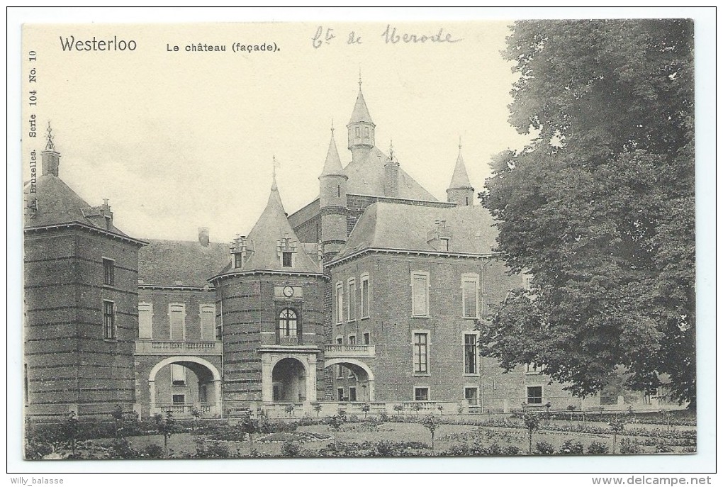 Carte Postale - WESTERLO - WESTERLOO - Le Château - CPA   // - Westerlo