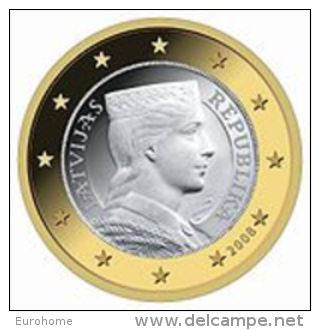 Letland 2014    1 Euro     UNC Uit De Rol  UNC Du Rouleaux  !! - Letonia