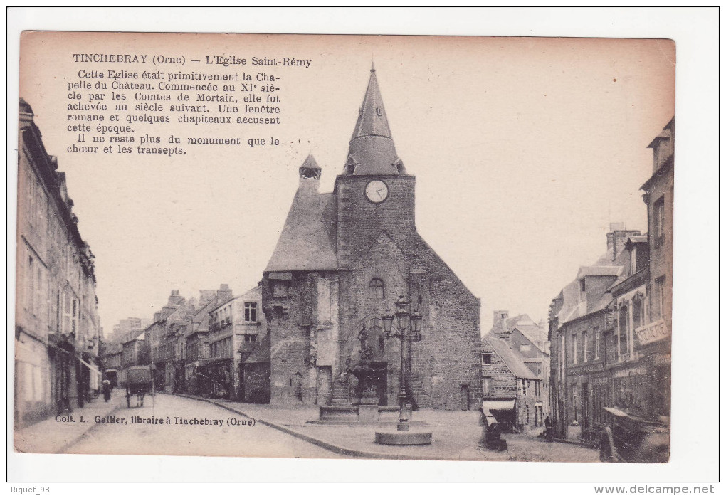 TINCHEBRAY - L'Eglise Saint-Rémy - Sonstige & Ohne Zuordnung