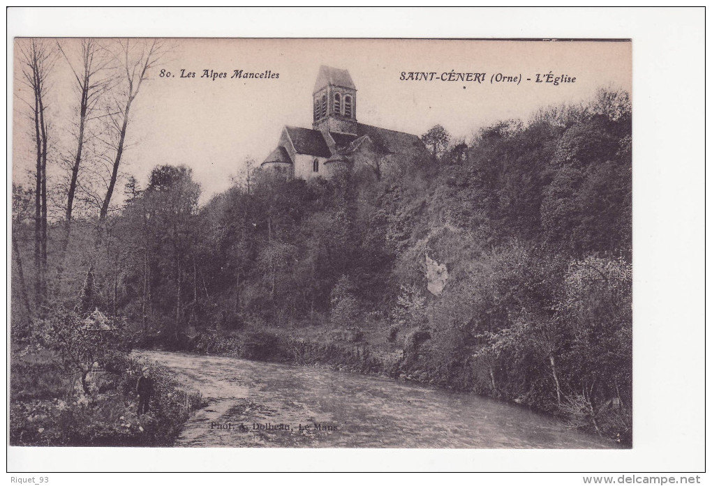 80-Les Alpes Mancelles - SAINT-CENERI - L'Eglise - Other & Unclassified