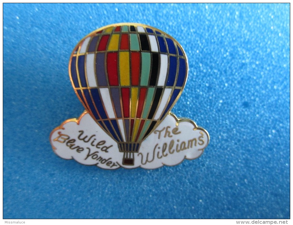 PIN'S PINS MONTGOLFIÈRE THE WILLIAMS WILD BLUE YONDER - Airships