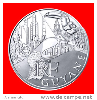 FRANCIA SERIE “EUROS REGIONES”  AÑO 2011 PLATA: 500/1000 PESO: 10 GRAMOS. DIÁMETRO: 29 MM.