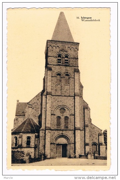 Ichtegem  Wynendalekerk  Kerk Eglise   Uitg. Drukkerij Martens - Ichtegem