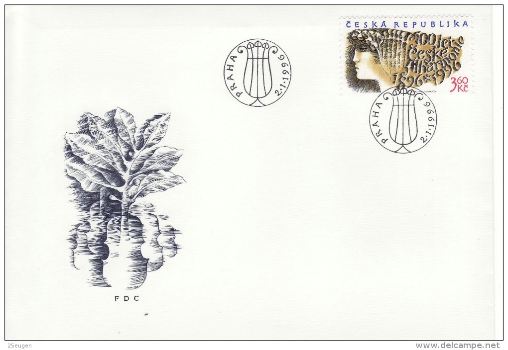 CZECH REPUBLIC 1996 Michel No: 100  FDC - FDC