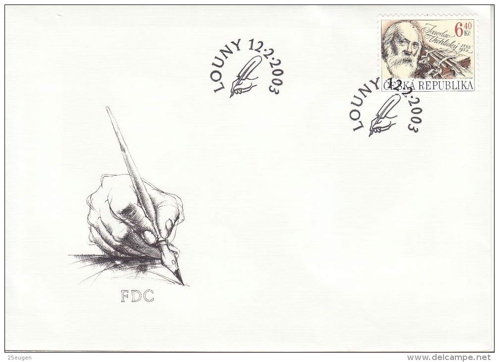 CZECH REPUBLIC 2003 Michel No: 347  FDC - FDC