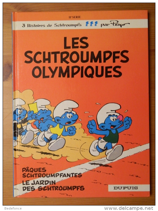 Schtroumpfs - 11 - Les Schtroumpfs Olympiques - Peyo - Schtroumpfs, Les - Los Pitufos