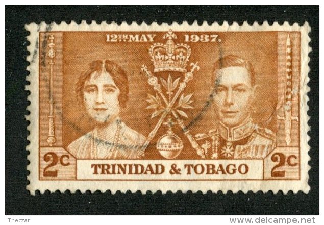 W1989  Trinidad & Tobago 1937  Scott #48 (o)   Offers Welcome! - Trinidad & Tobago (...-1961)