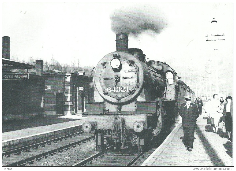 Houyet Gare, Novembre 1955, Loco Vapeur , Type 64 - Houyet