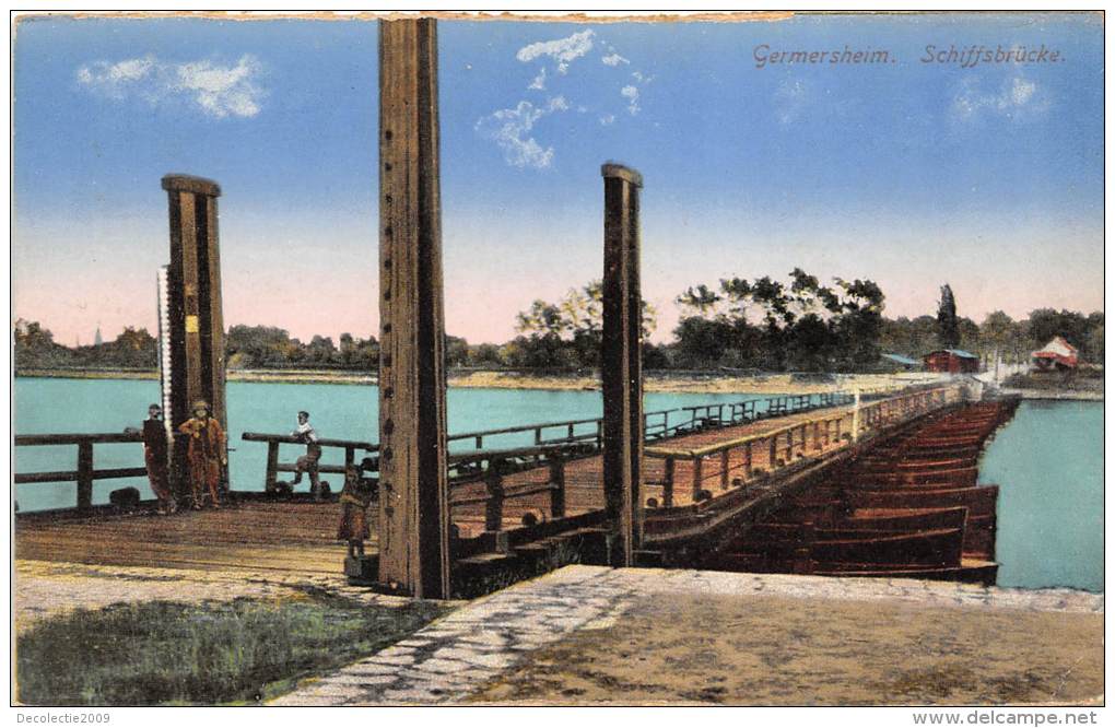 BF36898 Germersheim Schiffsbrucke Germany - Germersheim