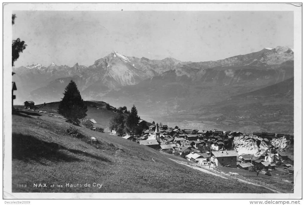 BF36973 Nax At Les Hauts De Cry Switzerland - Nax