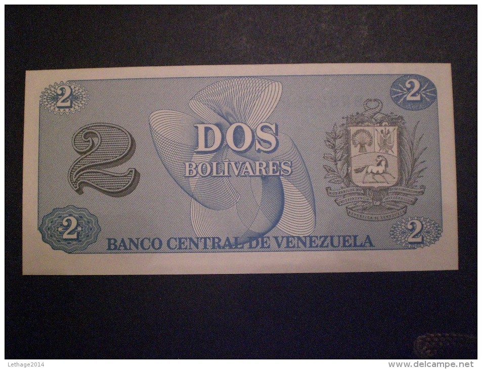 BANKNOTE VENEZUELA 2 BOLIVARES NICE CONSERVATION - Autres - Amérique