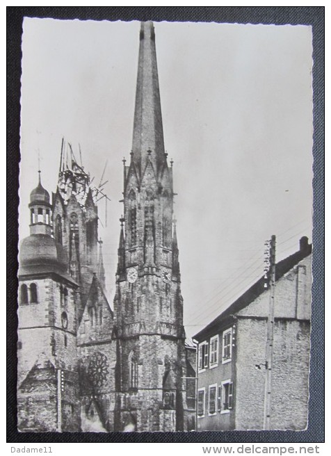 Sarralbe  Cathédrale De La Sarre   Incendie Le 28 Mai 1954 - Sarralbe