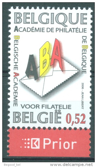 BELGIUM  - 2006 - MNH/*** LUXE -  -  COB 3553 - Lot  10279 - Unused Stamps