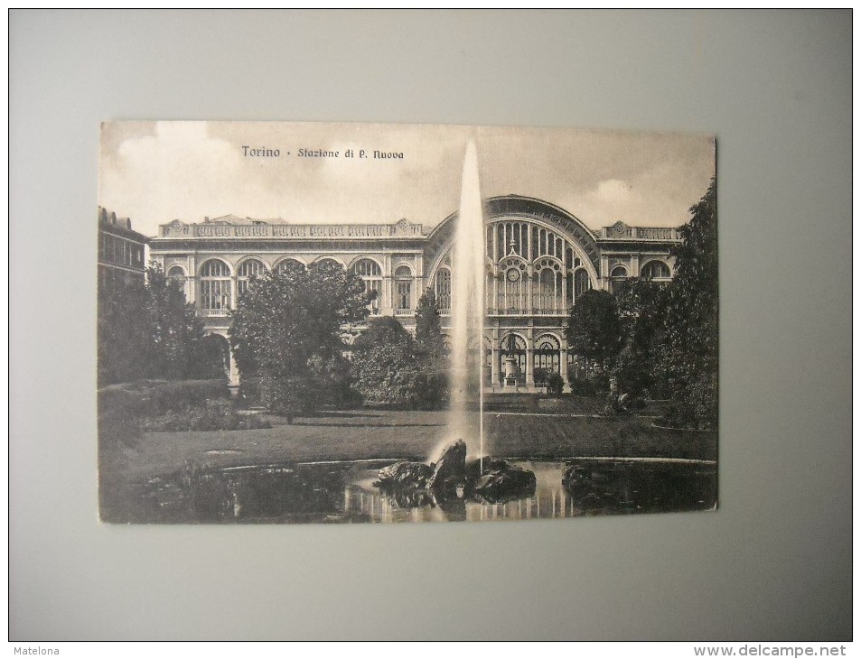 ITALIE PIEMONTE TORINO TURIN STAZIONE DI P. NUOVA - Stazione Porta Nuova