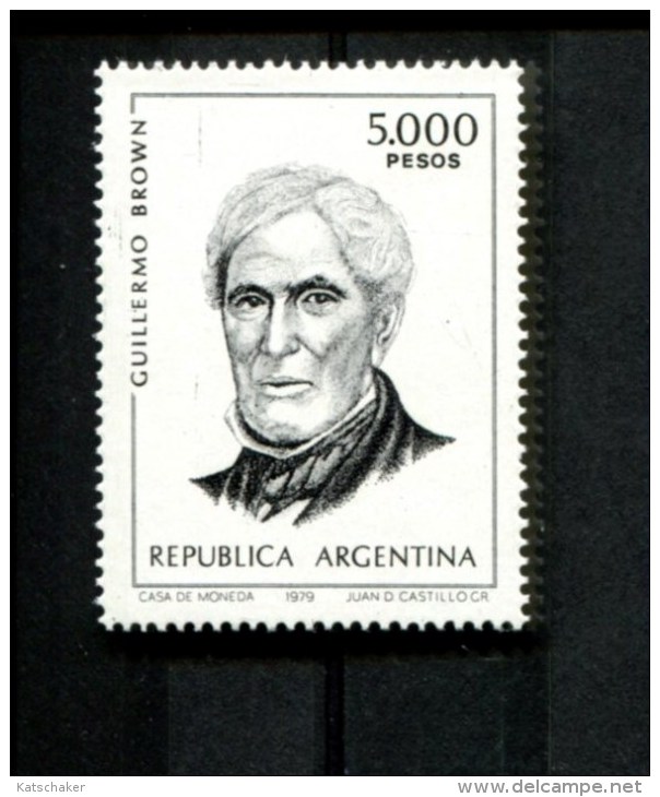 287611197 DB 1980 ARGENTINIE -POSTFRIS -MINT NEVER HINGED -POSTFRISCH EINWANDFREI YVERT 1212 - Neufs