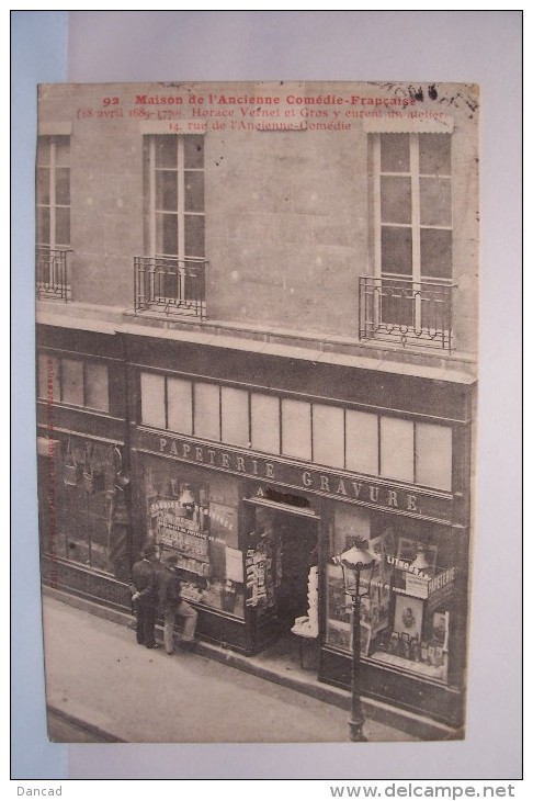 MAISON DE L'ANCIENNE COMEDIE FRANCAISE - Arrondissement: 06