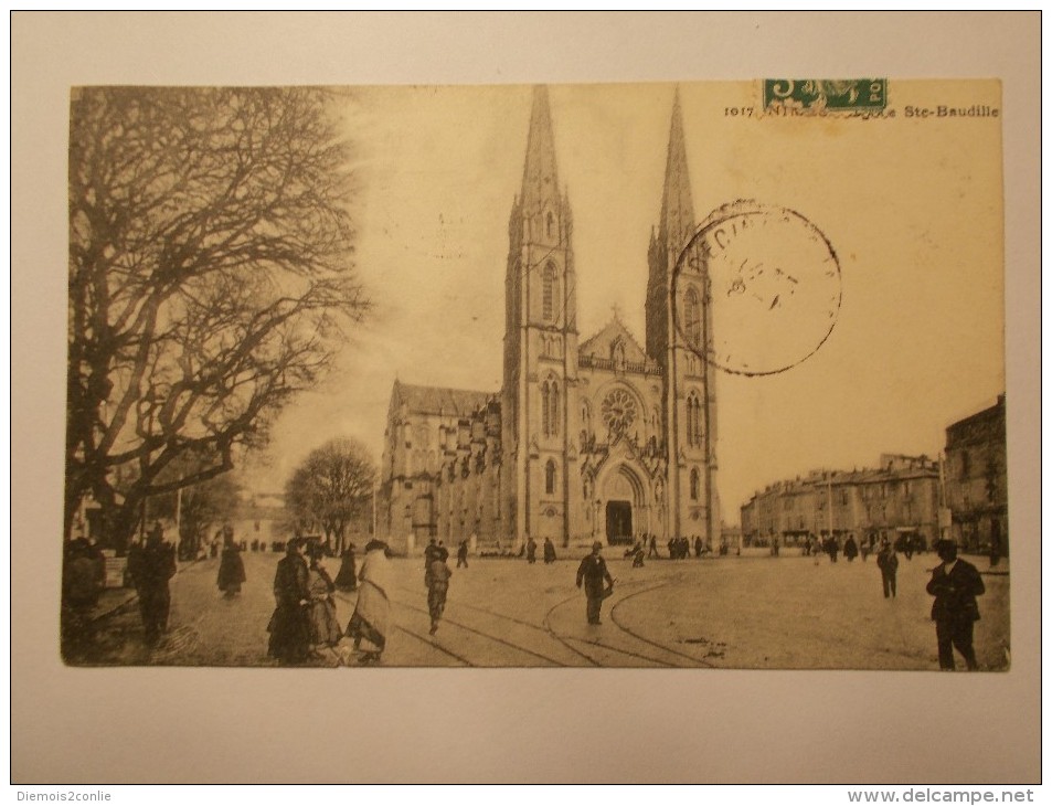 Carte Postale - NÎMES (30) - Eglise Ste Baudille (1606) - Nîmes