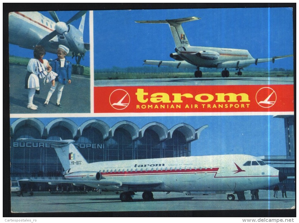 Bucuresti-aerodromes-YR-BCC-airplane-airport-Otopeni-unused,perfec T Shape - Aérodromes