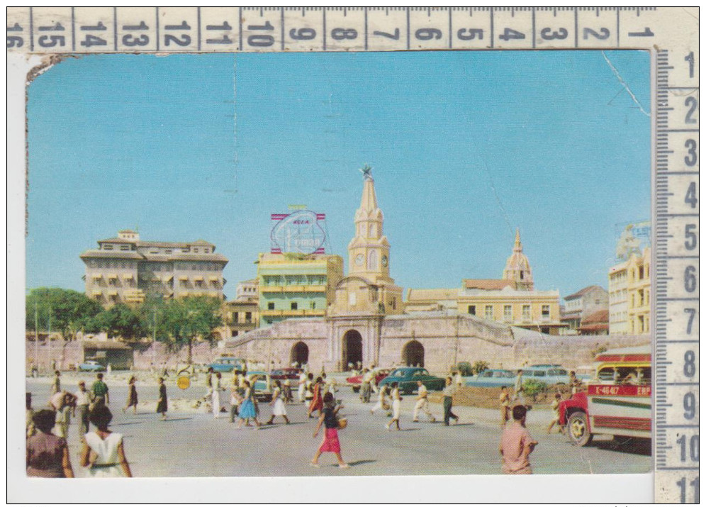 KOLUMBIEN / COLOMBIA   CARTAGENA - TORRE DEL RELOJ  1960 - Kolumbien