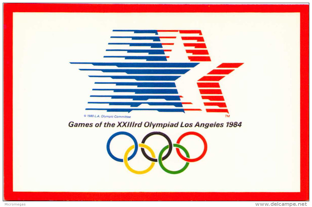 Los Angeles 1984 Olympics - Jeux Olympiques