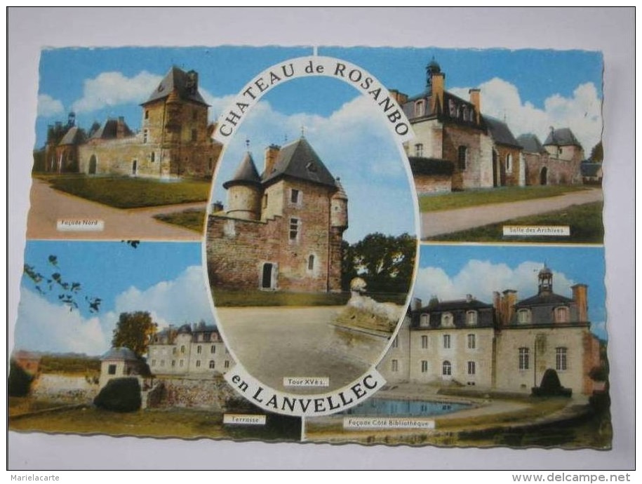 SY16 *  Dept 22     Chateau De Rosanbo En Lanvellec Multivues - Lanvellec