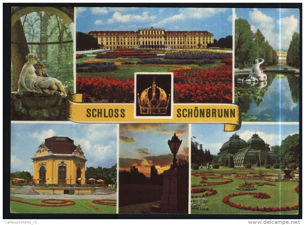 Wien-Vienna-schonbrunn-used,perfect Shape - Schloss Schönbrunn
