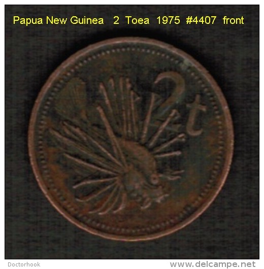 PAPUA NEW GUINEA   2  TOEA  1975  (KM # 2) - Papua New Guinea