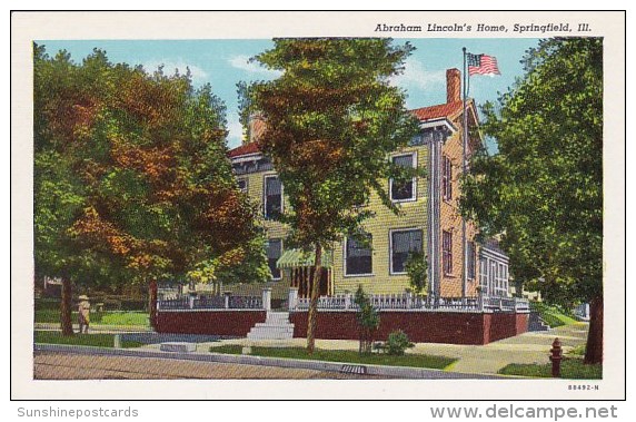 Abraham Lincolns Home Springfield Illinois - Springfield – Illinois